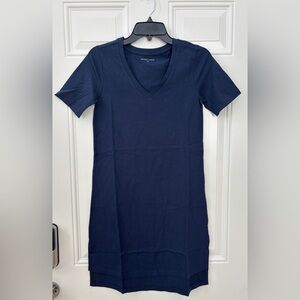 NWT Universal Standard Navy Tesino Washed Jersey Dress Women's 4XS (00-0 / XS)